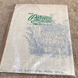 New! Vintage paragon needle craft cross stitch kit.